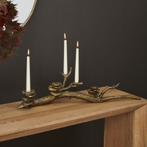 Oyster Mushroom Candle Holder