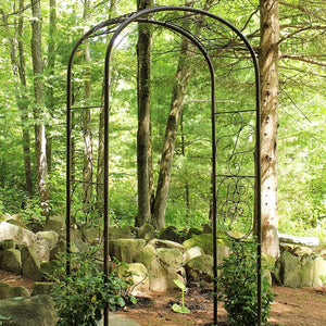 Italia Garden Arbor-Iron Accents