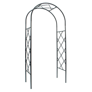 Diamond Garden Arbor-Iron Accents
