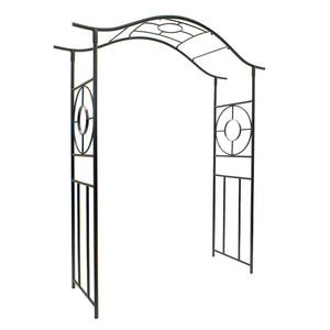 Genoa Garden Arbor-Iron Accents