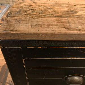 Artist's Loft Island-Iron Accents