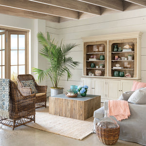 Park Hill Slipcover Sofa-Iron Accents