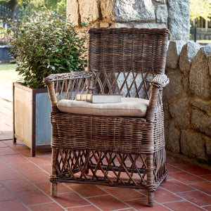 Plantation Chair-Iron Accents