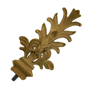 Leaf w/ Square Base - Gold