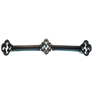 Rialto, Single Drapery Centerpiece-Iron Accents