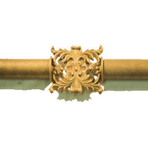 San Marino Drapery Centerpiece-Iron Accents