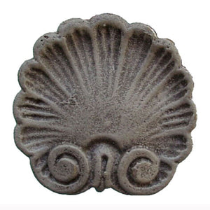 Seashell Scarf Holder-Iron Accents