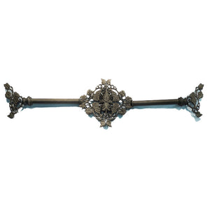 Vineyard Grande Drapery Centerpiece-Iron Accents