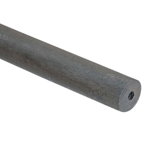 Smooth Metal Drapery Rod - Gunmetal