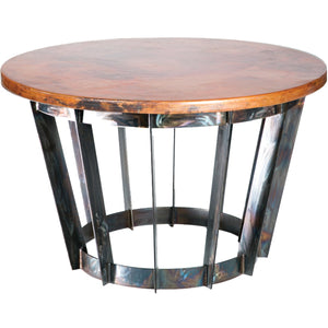 Dexter Dining Table or Base for 48"-72" Tops-Iron Accents