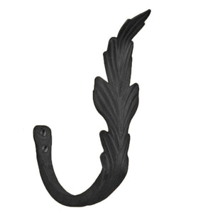 Leaf Drapery Tiebacks - Black
