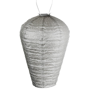 XL Balloon Sashiko Lantern - Light Taupe