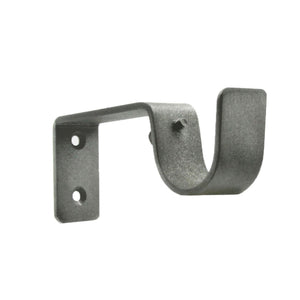Simple Drapery Wall Bracket - Gunmetal