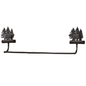 Black Bear Towel Bar - 24"