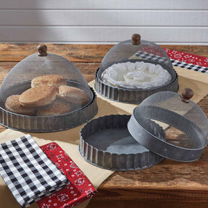 Screen Food Domes w/ Base