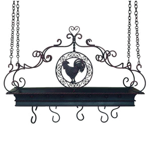 Rooster Pot Rack