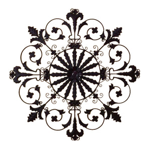 Iron Medallion Wall Grill - Large