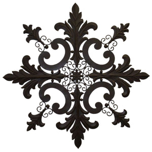 Snowflake Design Wall Plaque -50"