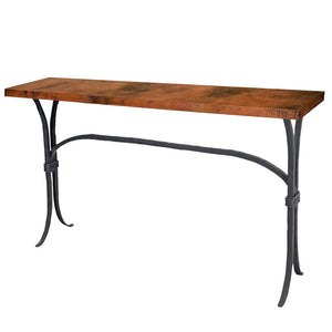 Salisbury Console Table / Base -60x14-Iron Accents