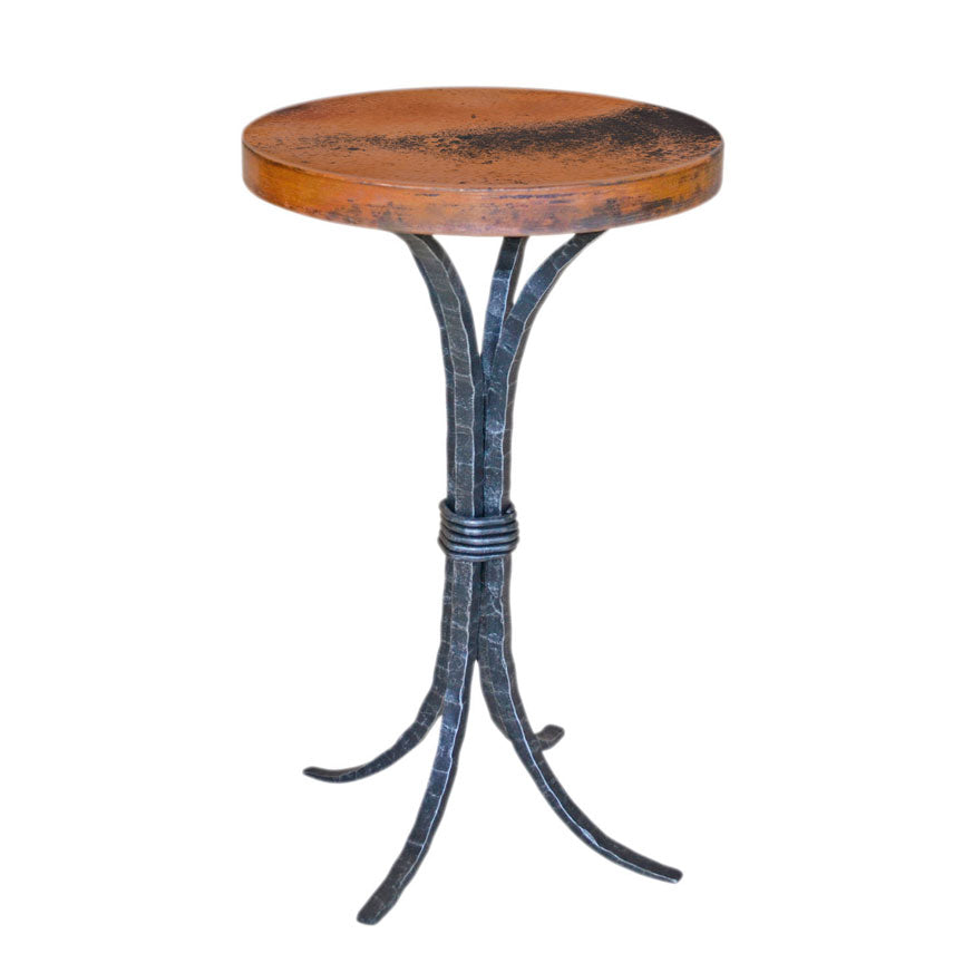 Alexander II Accent Table / Base -18"-Iron Accents