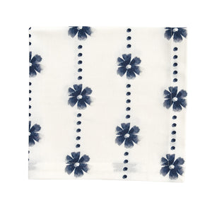 Blue Daisy Table Linens