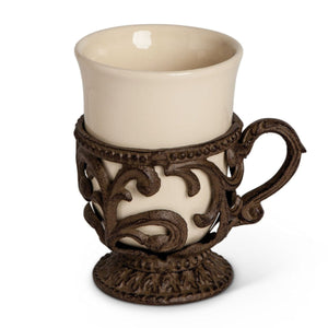 Mug w/ Metal Holder (Set-4)