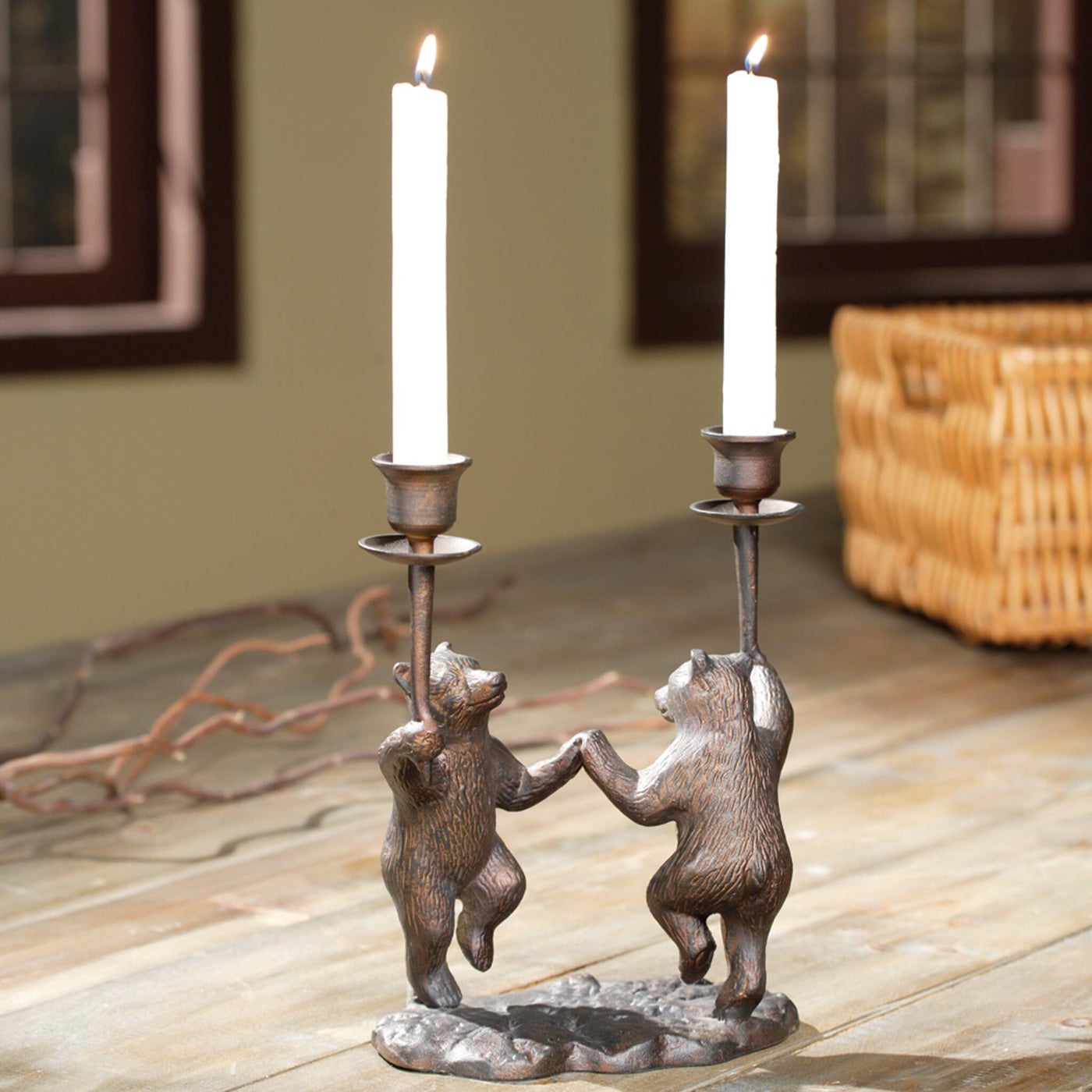 Bear Party Candle Holder
