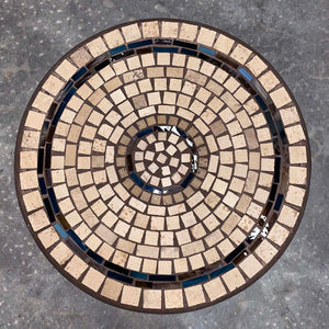 18" Slate Stone Mosaic Top