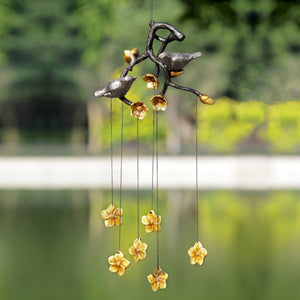 Lovebirds Wind Chime