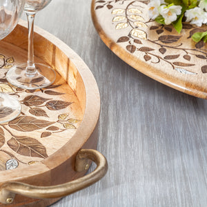 Leaf Design Lazy Susan