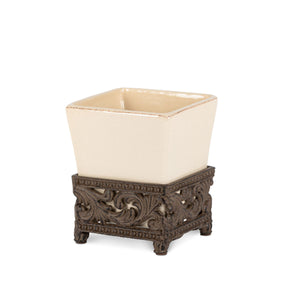 Acanthus Pencil Holder / Vase-Iron Accents