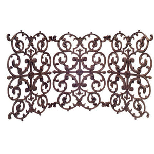 Esplanade Fireplace Screen-Iron Accents