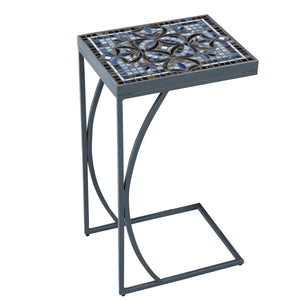 Roma Mosaic C-Table-Iron Accents