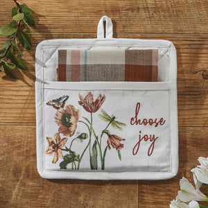 Antiquarian Blooms Potholder Set