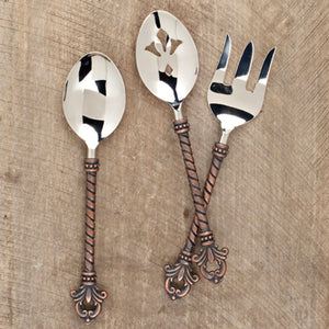3pc Hostess Set-Iron Accents