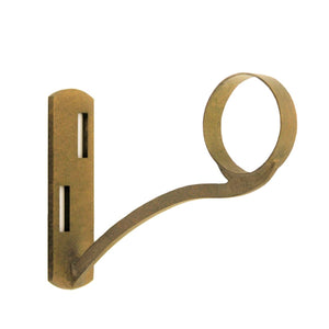 Modern Drapery Bracket - Gold