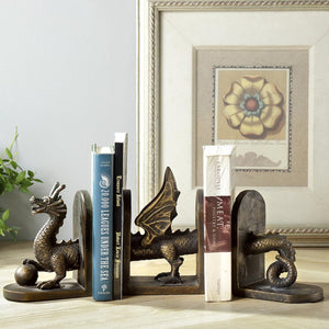 Dragon Bookends