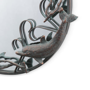 Round Dolphin Mirror
