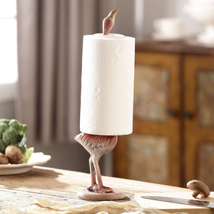 Flamingo Paper Towel Holder