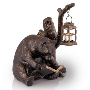 Reading Bear Garden Lantern