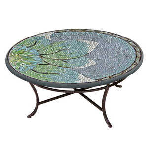Lovina Mosaic Coffee Table-Iron Accents