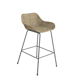 Rattan Stool - Counter