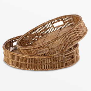 Hand Woven Serving Trays