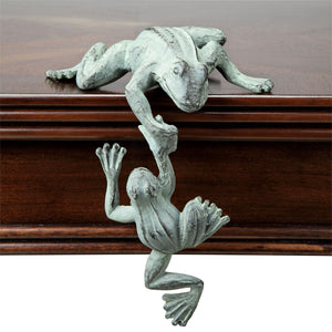 Helping Hand Frogs Shelf Sitter