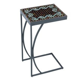 Oasis Mosaic C-Table-Iron Accents