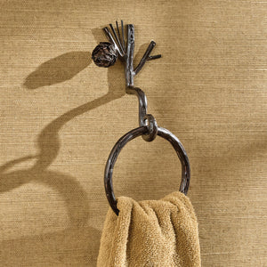 Tall Pine Towel Ring