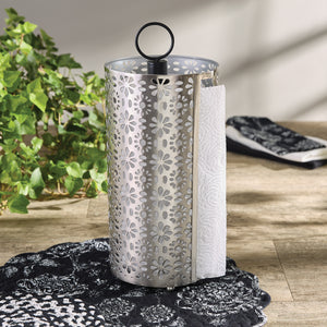 Floral Paper Towel Holder