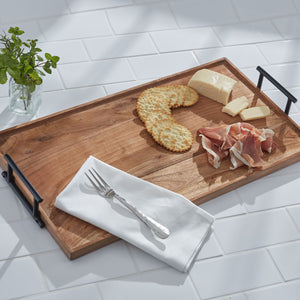 Urban Blacksmith Charcuterie Board-Iron Accents