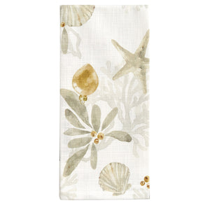Coastal Christmas Dishtowel