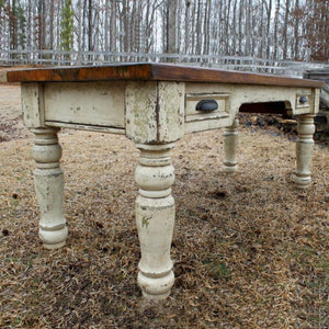 Stafford Custom Library Desk-Iron Accents